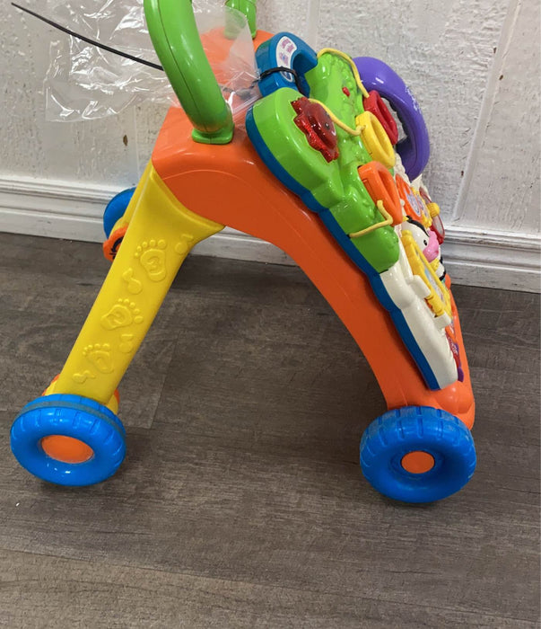 Shop VTech Sit-To-Stand Learning Walker, Orange at Goodbuygears