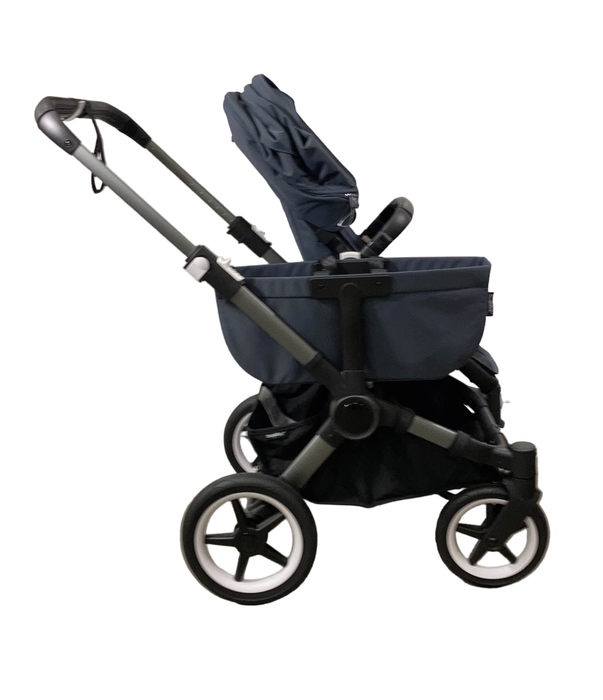 Shop Bugaboo Donkey 5 Stroller Mono, Stormy Blue, Graphite, 2022 at Goodbuygears