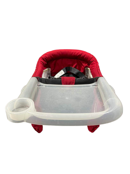 Shop Inglesina Fast Table Chair, Red, With Tray at Goodbuygears
