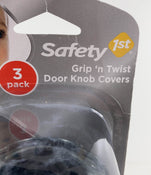 Shop Safety 1st Grip And Twist Door Knob Covers, Black, 3 Pack at Goodbuygears