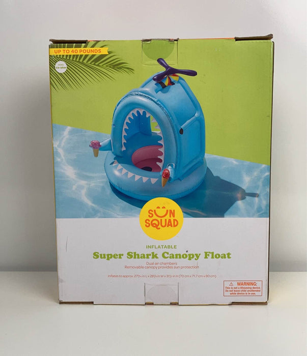 secondhand Sun Squad Canopy Float, Shark