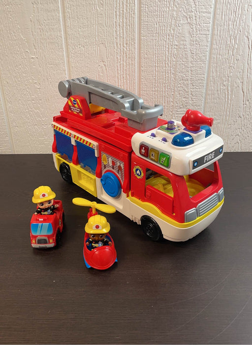 used VTech Helping Heroes Fire Station