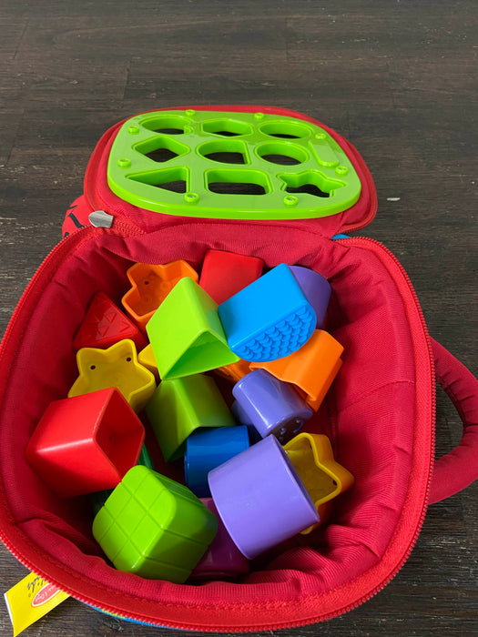 secondhand Melissa & Doug Take-Along Shape Sorter