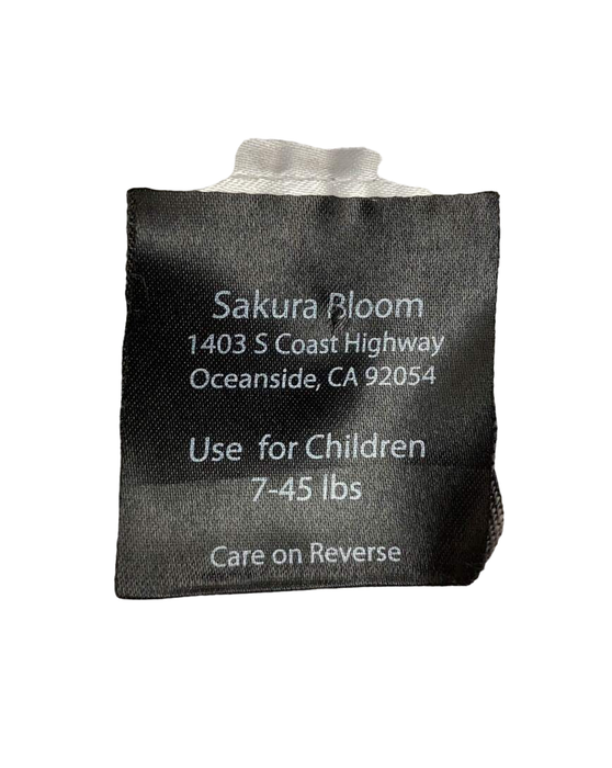 Sakura Bloom Scout Baby Carrier, Montauk and Camel Leather