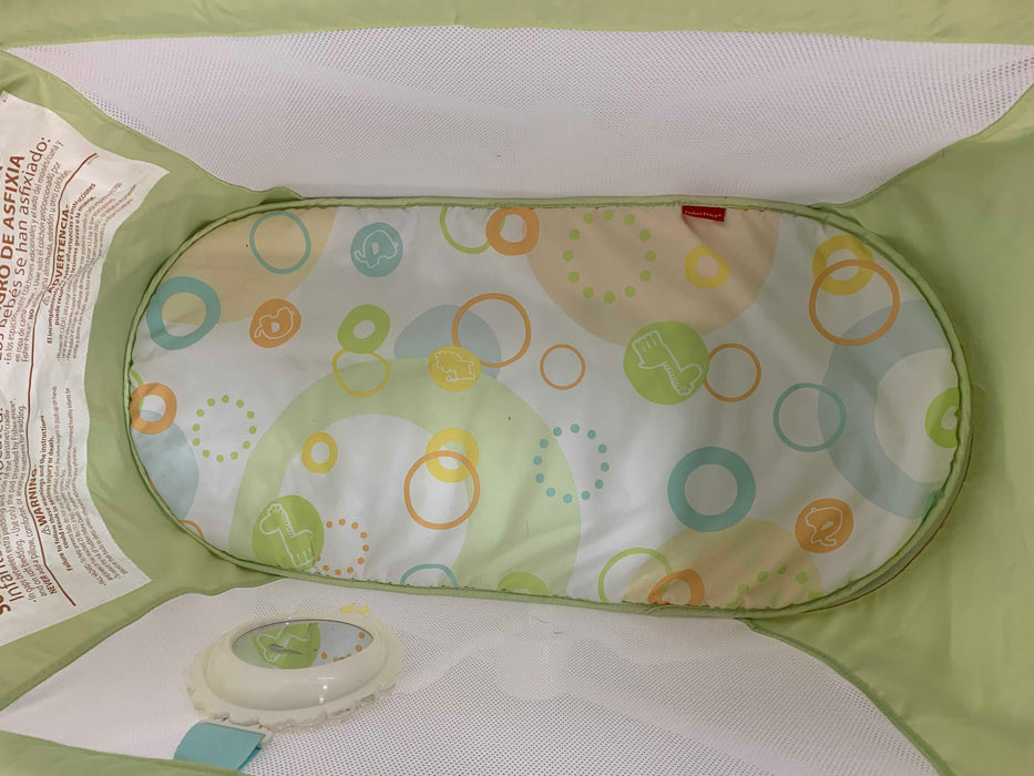 used Fisher Price Rock N’ Play Portable Bassinet
