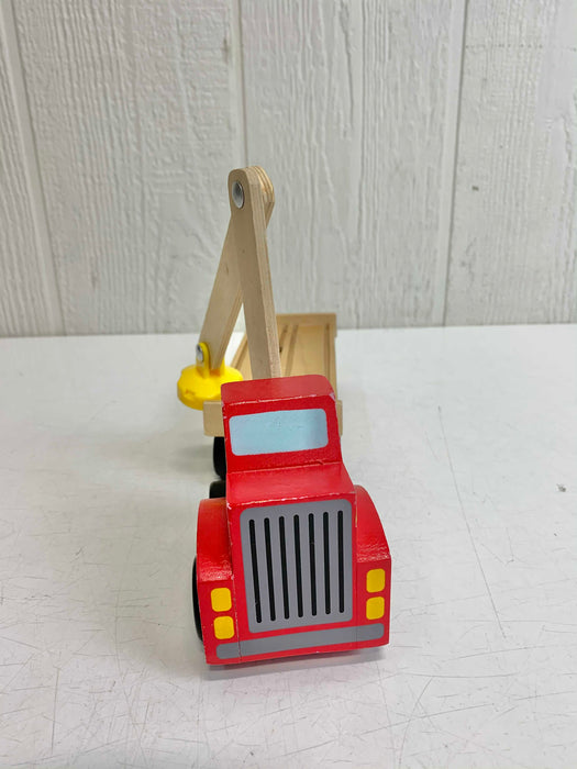 secondhand Melissa & Doug Magnetic Car Loader