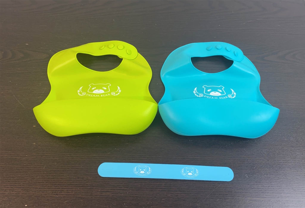 secondhand Dream Bear Silicone Bibs
