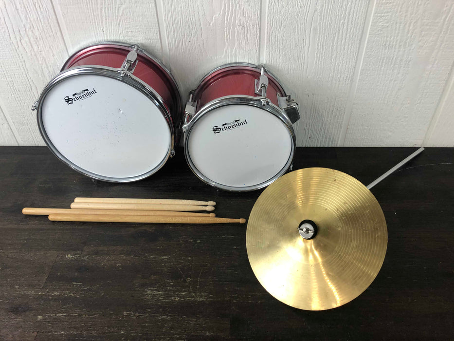 secondhand Schoenhut Drum Set