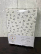 used Burt’s Bees Baby Organic Cotton Jersey Fitted Crib Sheet