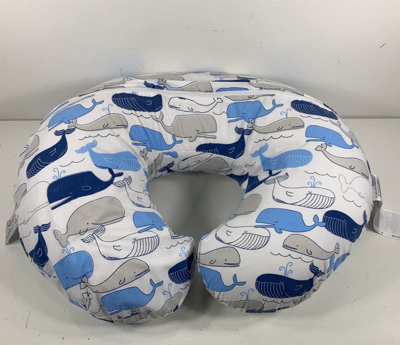 Shop Boppy Nursing and Infant Support Pillow, Whale Watch Blue at Goodbuygears