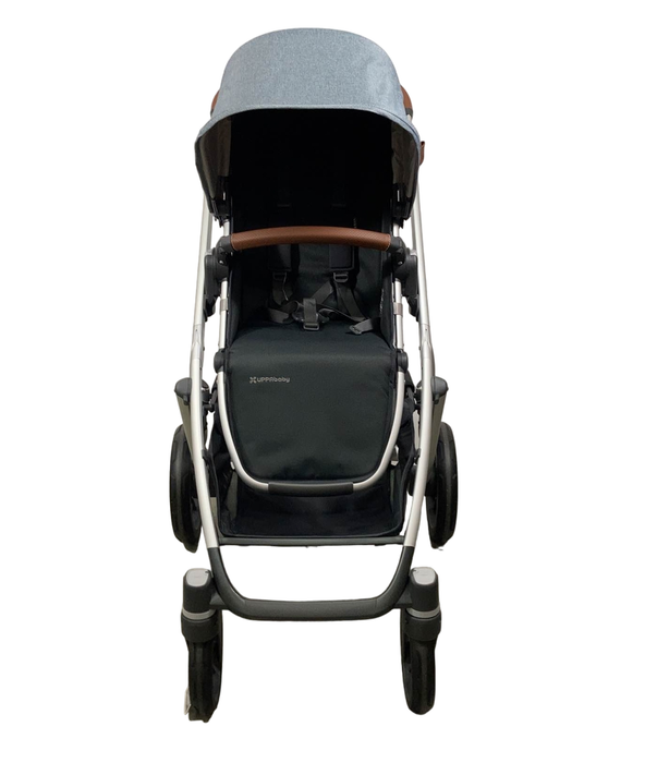 Shop UPPAbaby VISTA V2 Stroller, 2022, Gregory (Blue Melange) at Goodbuygears