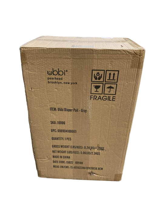 Shop Ubbi Diaper Pail, Gray at Goodbuygears