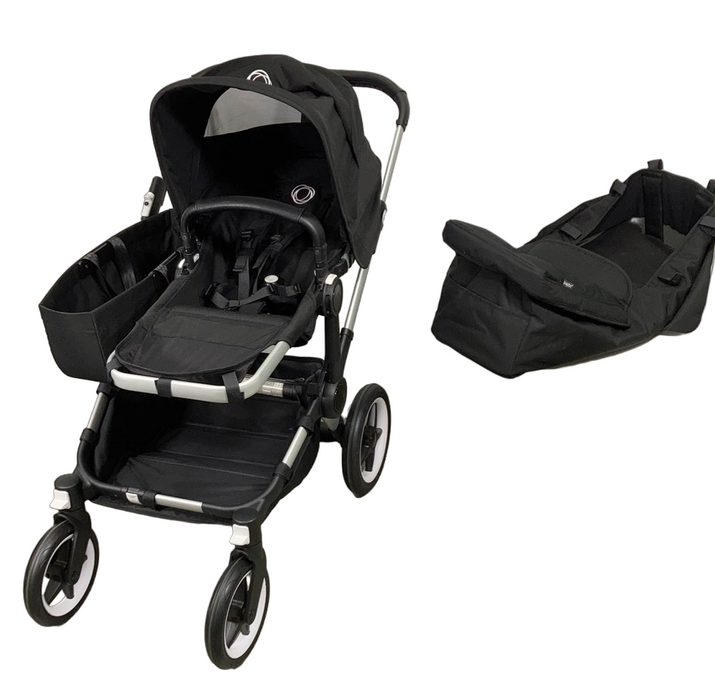 Shop Bugaboo Donkey 5 Mono Stroller, 2022, Aluminum, Black at Goodbuygears