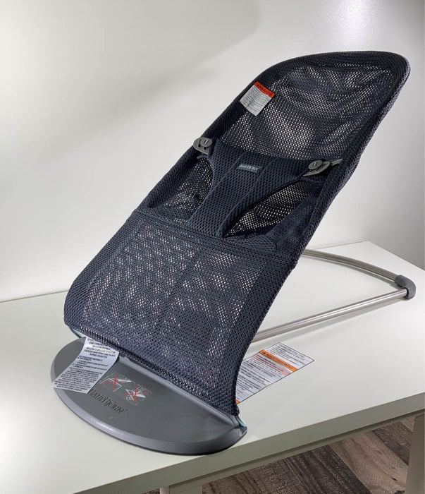 Shop BabyBjorn Bouncer Bliss, Anthracite, Mesh at Goodbuygears