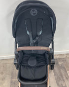 Shop Cybex PRIAM Stroller, 2022, Rosegold, Deepest Black at Goodbuygears