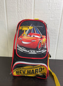 used Disney Pixar Cars Backpack 13” With Sleeping Bag