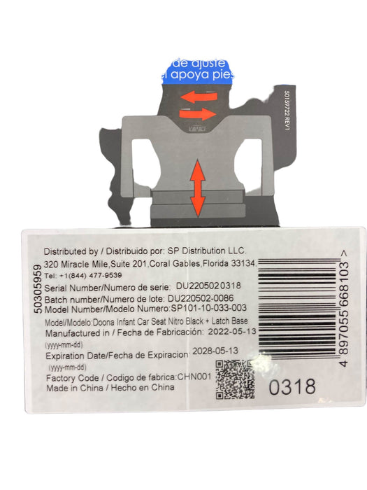 Shop Doona Infant Car Seat & Stroller Combo, 2022, Nitro at Goodbuygears