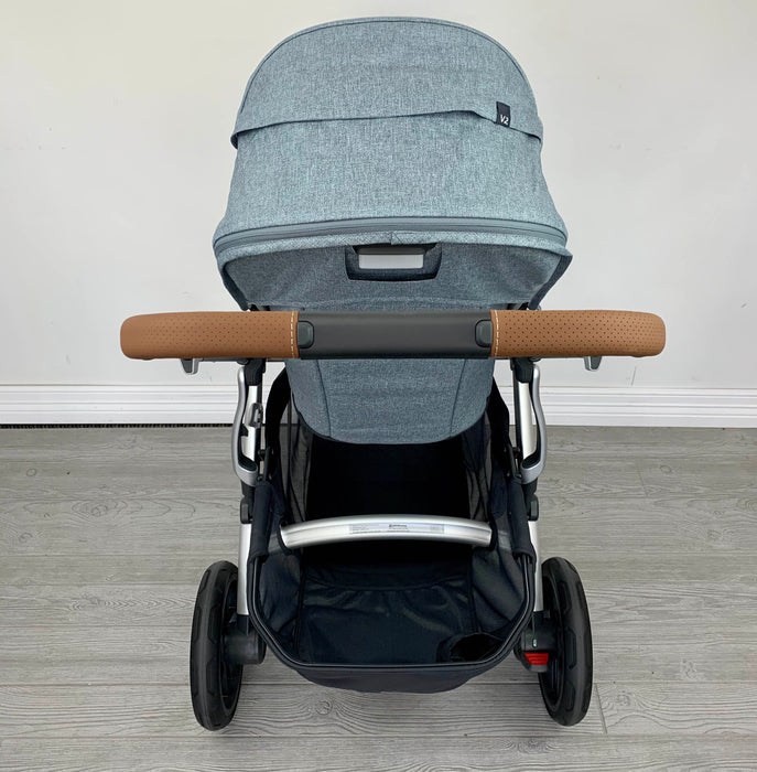 Shop UPPAbaby VISTA V2 Stroller, Gregory (Blue Melange) at Goodbuygears