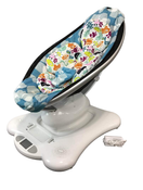 used 4moms MamaRoo Swing, Blue Plush
