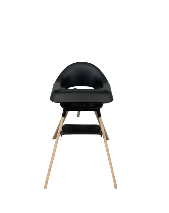 Shop Stokke Clikk High Chair, Black Natural at Goodbuygears