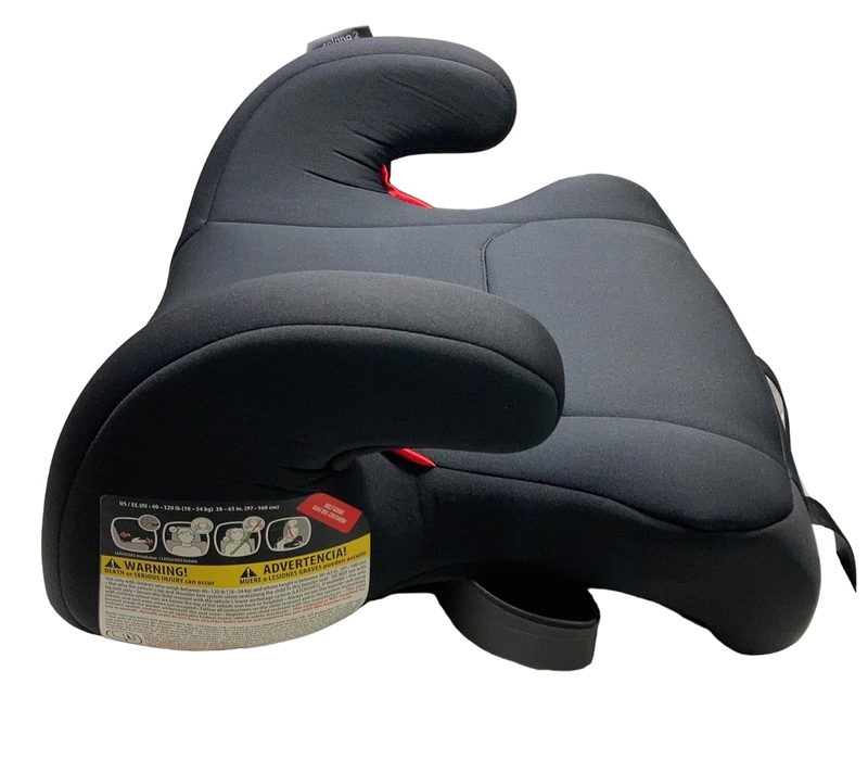 Shop Diono Solana 2 Backless Booster Seat, 2022, With LATCH, Black at Goodbuygears