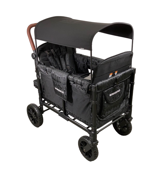 Shop Wonderfold W4 Luxe Quad Stroller Wagon, Elite Black Camo, 2023 at Goodbuygears