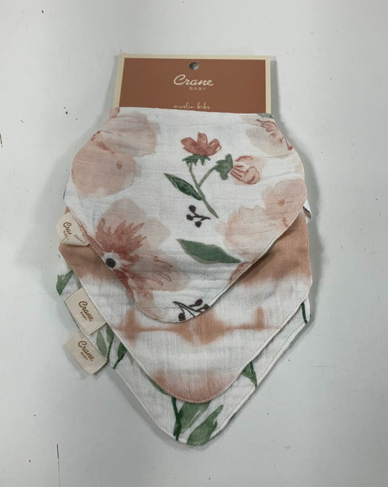 Shop Crane Baby Muslin 3 Piece Bib Set, Parker at Goodbuygears