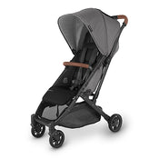 Shop UPPAbaby MINU V2 Stroller, 2022, Greyson (Charcoal Melange) at Goodbuygears