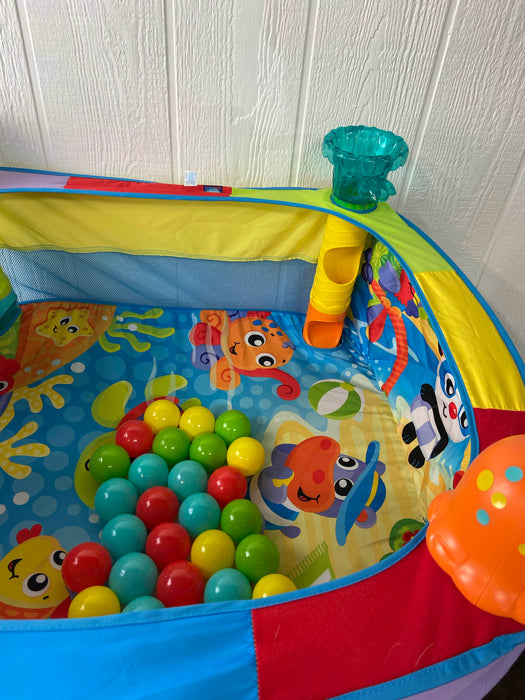 secondhand Playgro Pop & Drop Activity Ball Gym