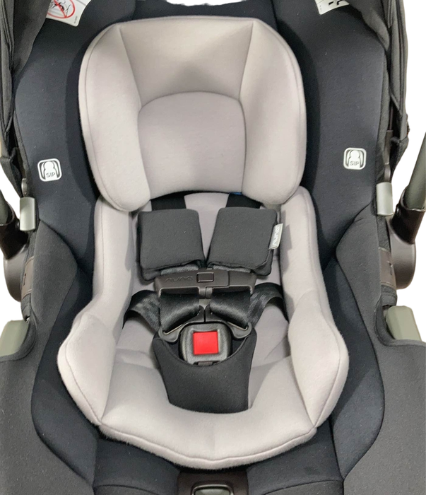 Shop Nuna PIPA rx Infant Car Seat with RELX Base, 2023, Caviar at Goodbuygears