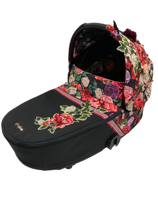 Shop Cybex MIOS LUX Carry Cot, Black Spring Blossom at Goodbuygears