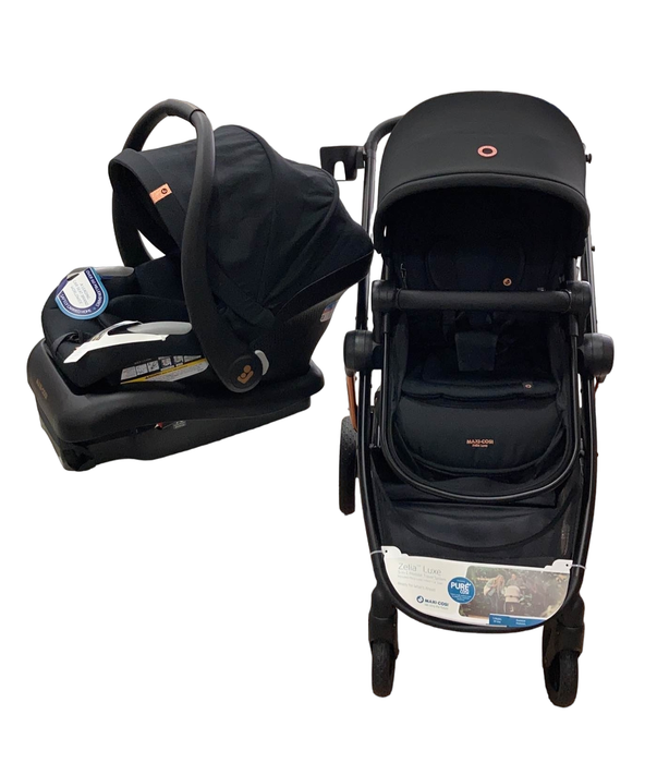 Shop Maxi-Cosi Zelia2 Luxe Travel System, 2023, Dark Ember at Goodbuygears