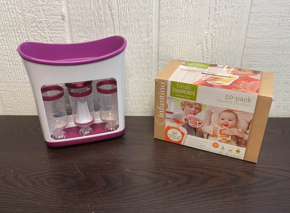 used Infantino Squeeze Station