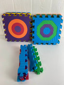 used One Step Ahead Play Mat 10 Pc Set Shapes
