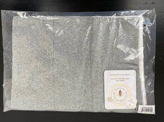 used Burt's Bees Baby Burp Cloths, 5-Pack, Heather gray