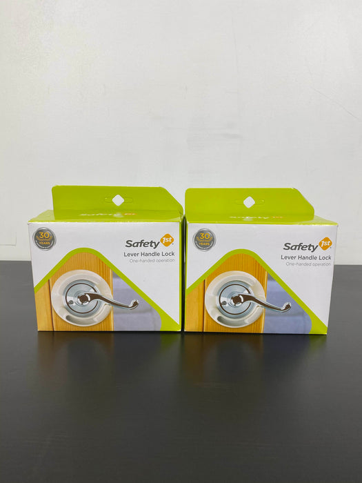used Safety 1st Lever Handle Lock, - Set of 2