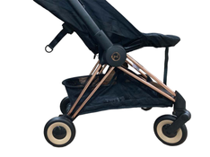 Shop Cybex Coya Stroller, 2023, Sepia Black, Rose Gold at Goodbuygears