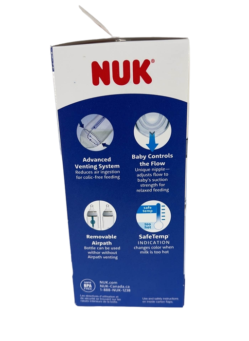 Shop NUK Smooth Flow Anti-Colic Bottle, 5oz, Blue Clouds at Goodbuygears
