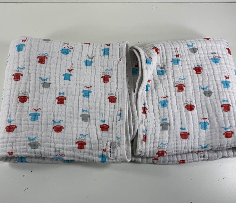 used Bebe Au Lait Muslim Baby Swaddle, Set Of 2, Bowler & Polka