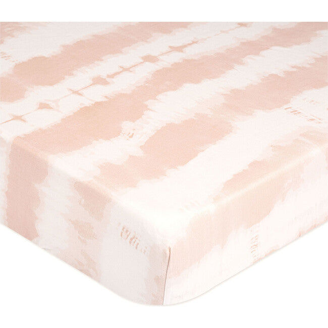 Shop Crane Baby Crib Fitted Sheet, Pink Tie Dye at Goodbuygears