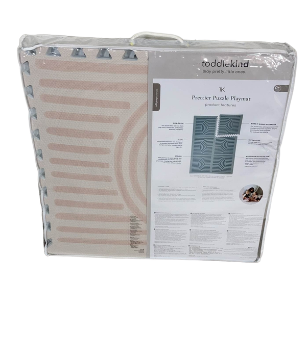 Shop Toddlekind Prettier Puzzle Playmat Standard, Linear, Linen at Goodbuygears