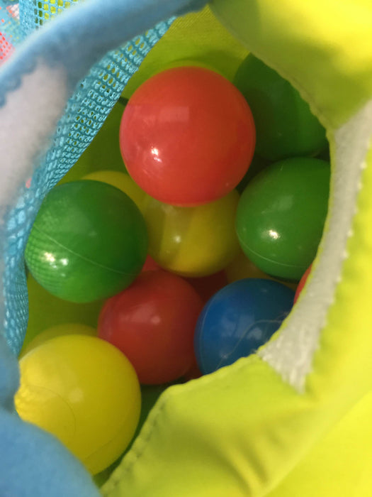 used Infantino Grow-with-me Activity Gym and Ball Pit