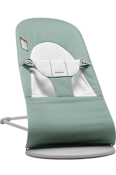 Shop BabyBjorn Bouncer Balance, Light Gray Frame, Light Sage/Gray at Goodbuygears