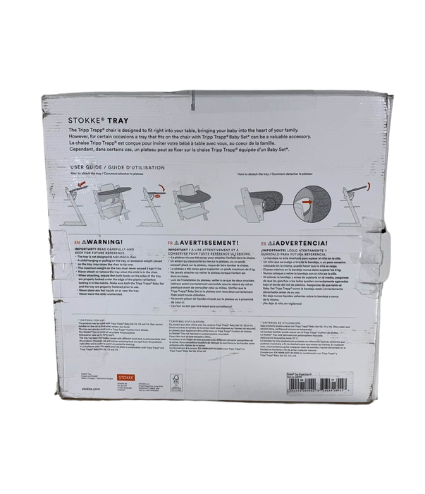 Shop Stokke Tripp Trapp Tray, Storm Grey at Goodbuygears