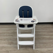 used OXO Tot Sprout High Chair, Navy/White