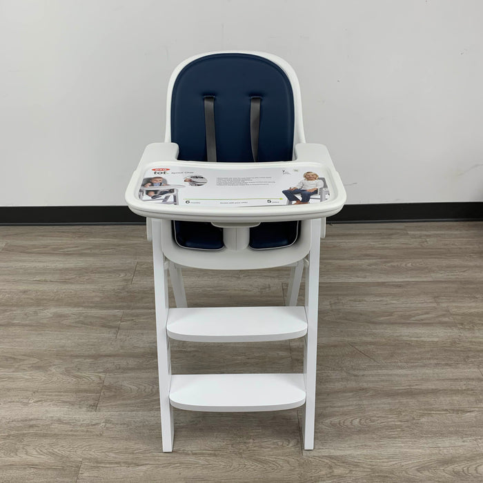 used OXO Tot Sprout High Chair, Navy/White