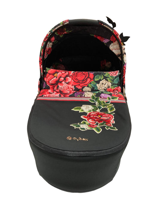 Shop Cybex MIOS LUX Carry Cot, Black Spring Blossom at Goodbuygears