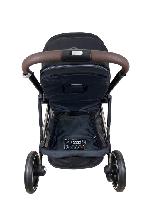 Shop Cybex Gazelle S Modular Stroller, 2023, Taupe Frame, Moon Black at Goodbuygears