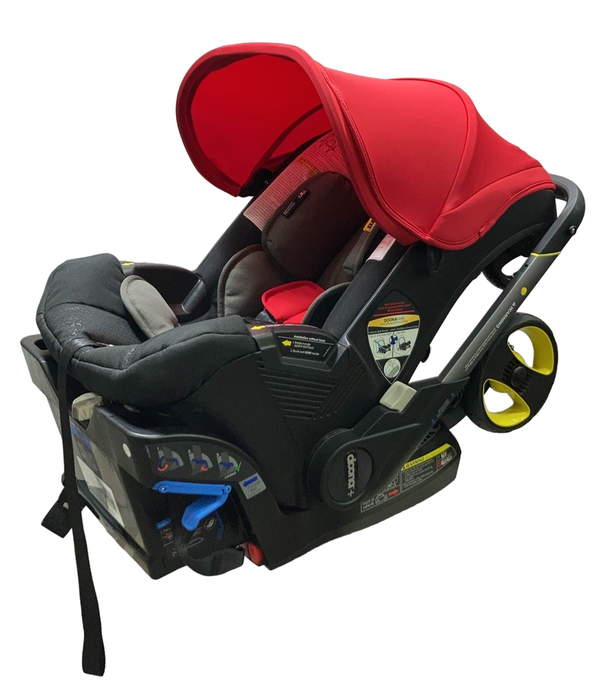 Shop Doona Infant Car Seat & Stroller Combo, 2022, Flame Red at Goodbuygears