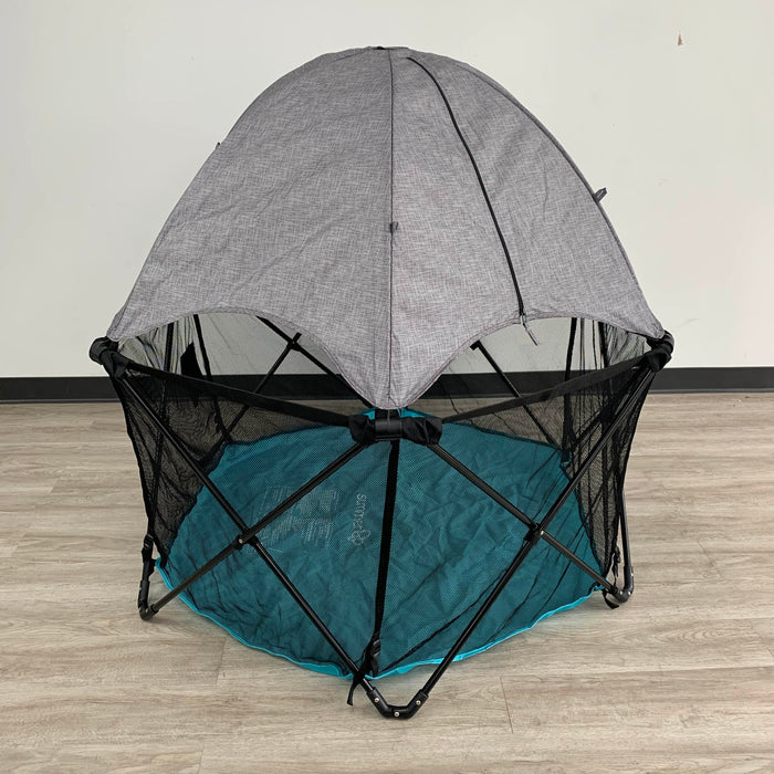 used Summer Infant Pop 'N Play Portable Playard With Canopy